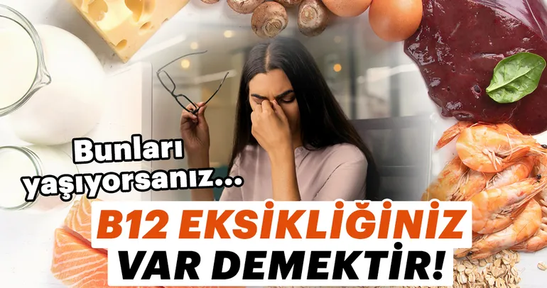 Vitamin eksikliğinin belirtileri!