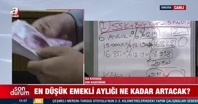 En düşük emekli aylığı ne kadar artacak? | Video