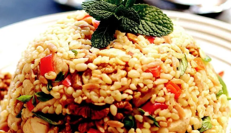 Tavuklu Bulgur Pilavı