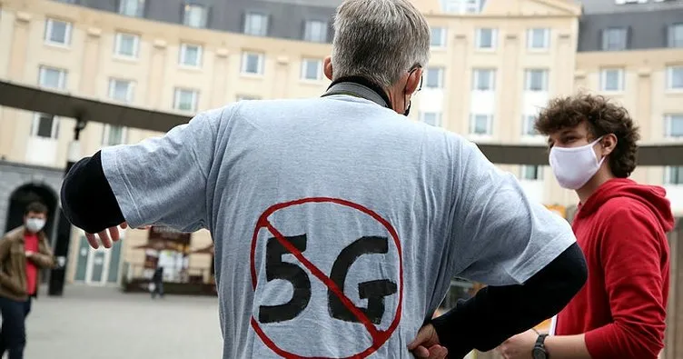 Belçika’da 5G karşıtı gösteri düzenlendi