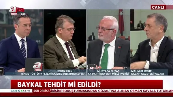 AK Parti Milletvekili Mustafa Elitaş canlı yayında flaş açıklama 