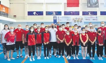 Trampolin milli takımı mersin’de