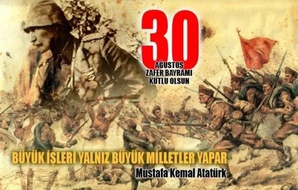 30 Ağustos 2018 Zafer Bayramı mesajları ve sözleri burada! En güzel resimli Zafer Bayramı mesajları