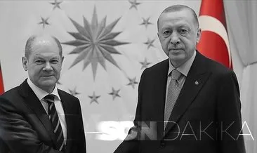 Son dakika | Başkan Erdoğan, Almanya Başbakanı Scholz ile görüştü