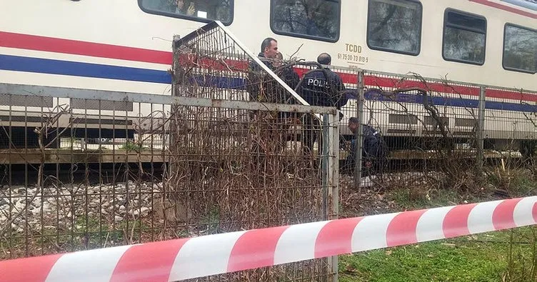 Manisa’da trenin çarptığı kişi öldü