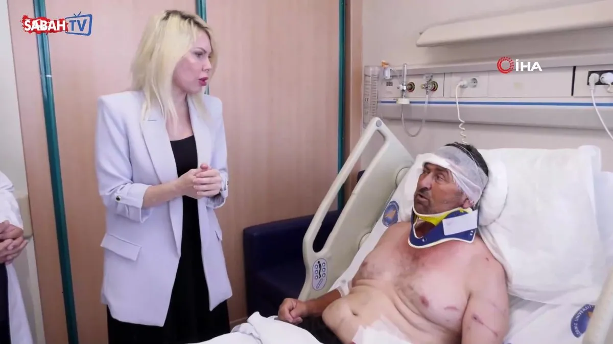 Türkiye, aslanla boğuşan adamı konuşuyor! "Boynunu sıkmasam öldürecekti" | Video