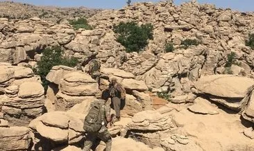 Asker ve korucular Balkaya Dağları’nı adım adım geziyor