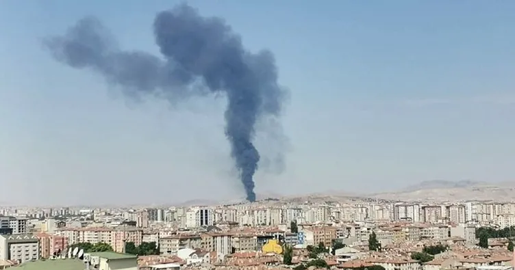 Kayseri Şeker Fabrikası’nda yangın çıktı