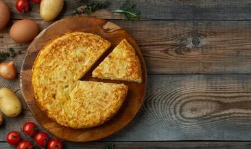 İspanya’dan sofralarınıza enfes lezzet: İspanyol omleti tortilla