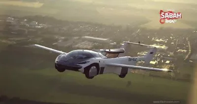 Bilim kurgu filmleri gerçek oldu! Slovakya’da üretilen uçan araba ilk şehirlerarası uçuşunu gerçekleştirdi | Video