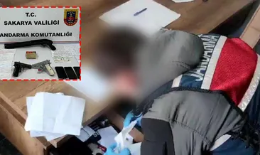Sakarya'da tefecilere operasyon: Silahı çamaşır makinesine saklamışlar #sakarya
