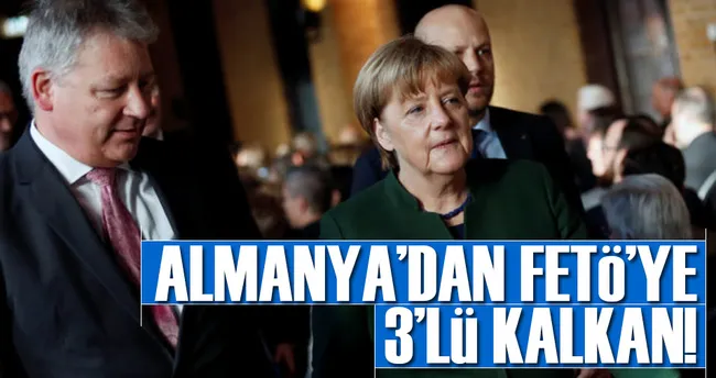 Almanya’dan FETÖ’ye 3’lü kalkan!