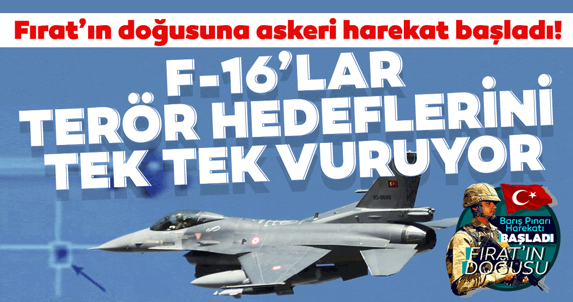 Son dakika haberi: Fıratın doğusuna Barış Pınarı Harekatı başladı! Terör hedefleri vuruluyor