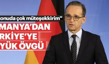Almanya’dan Türkiye’ye büyük övgü