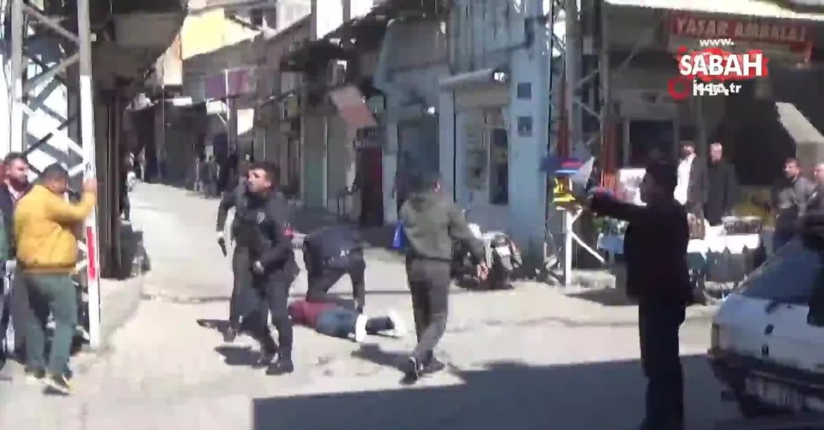 sanliurfa da bir is yerine silahla saldiran zanli boyle gozaltina alindi