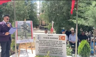 Şehit Jandarma Uzman Çavuş Yasin Baran, şahadetinin 6. yılında dualarla anıldı #kirikkale