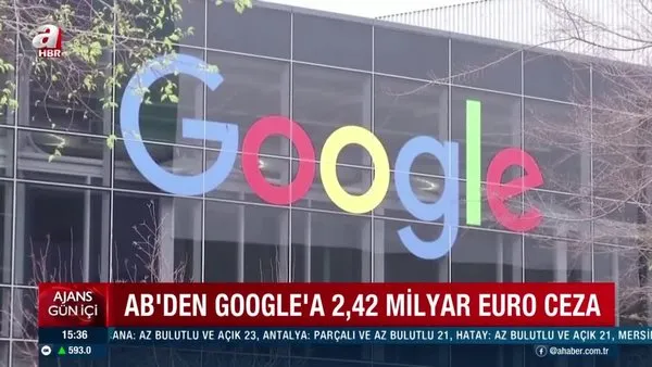 Google'a 2 milyar euroluk darbe! AB mahkemesi cezayı onadı | Video