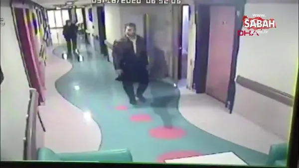 İstanbul'da Devlet Hastanesi'nden röntgen cihazı çalan yabancı uyruklu hırsız kamerada | Video
