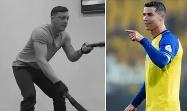 Mesut Özil’in paylaşımına Ronaldo’dan yorum: Fena değil kardeşim