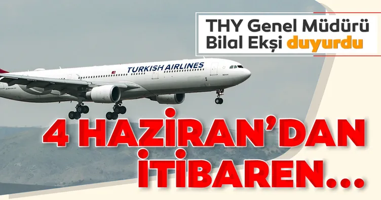 THY’den son dakika uçuş açıklaması