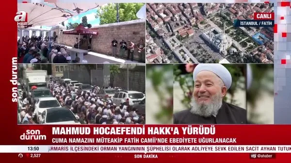 İsmailağa Cemaati lideri Mahmud Ustaosmanoğlu son yolculuğuna uğurlandı | Video