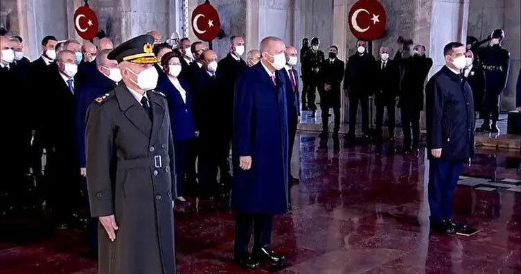 Son dakika | Mustafa Kemal Atatürk’ün vefatının 83. yılı! Devlet erkanı Anıtkabir’de...