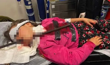 Adana’da korkunç olay! İnşaatta düşen küçük kızın boğazına saplanan demir ağzından çıktı!