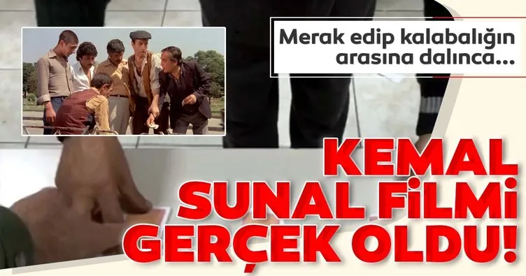 Kemal Sunal filmi İstanbul’da gerçek oldu!