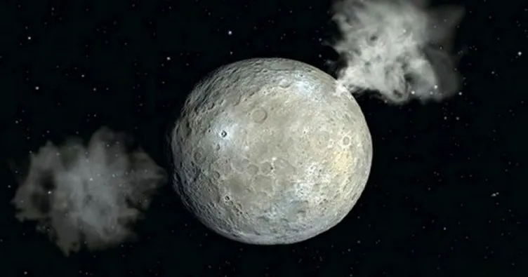 Ceres’te dünyadakine benzer heyelanlar meydana geliyor