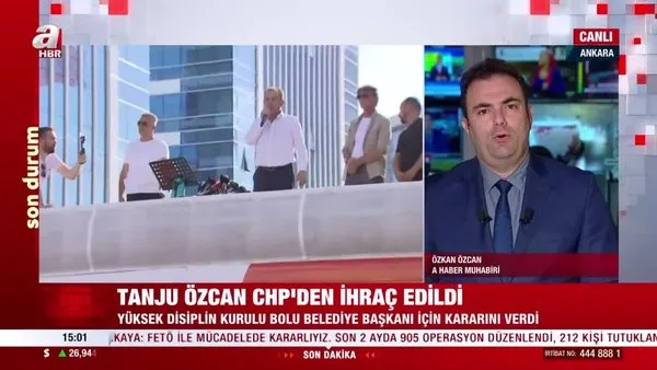 Son Dakika: Tanju Özcan CHP'den ihraç edildi! | Video