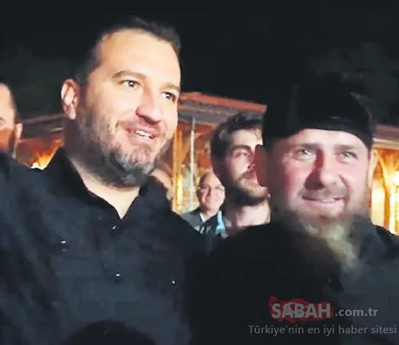 Çeçen lider Ramazan Kadirov Kuruluş Osman setinde! Türk tarihini hayranlıkla izliyorum