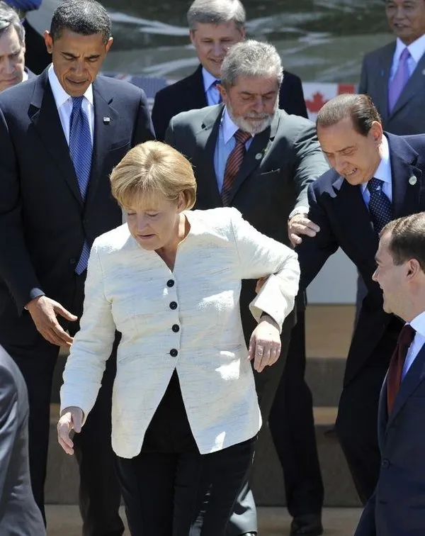 G-8'den ilginç kareler