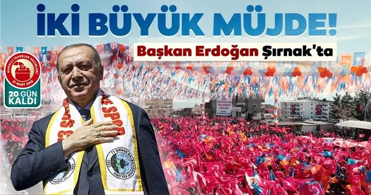 Başkan Erdoğan Şırnak'ta önemli açıklamalar