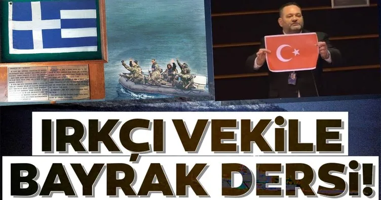 Türk bayrağına çirkin saldırıya tepkiler devam ediyor!