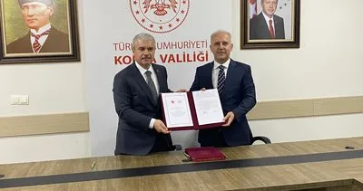 Valilik ve Başsavcılık arasında anlamlı protokol #konya