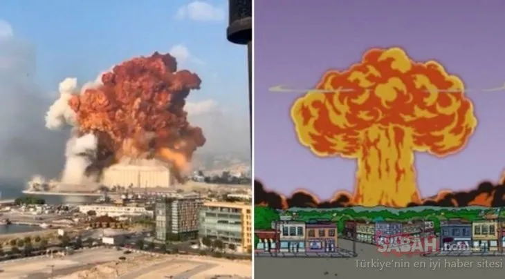 Son Dakika Haberi: Beyrut patlamasını önceden bildiler mi? Simpsons kehanetleri dünyayı şoke etmeye devam ediyor