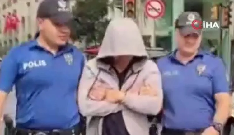 Maçka Parkı’nda dehşete düşüren görüntü: Kendisini uyaran kadın ve adama kabusu yaşattı!