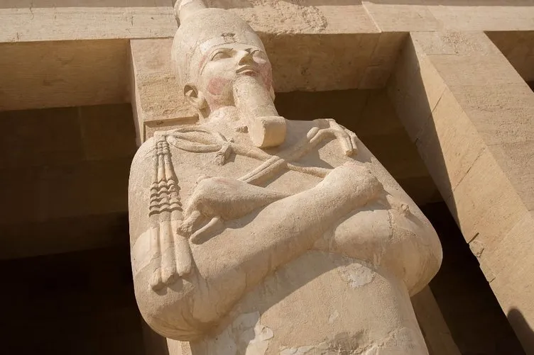 Kadın firavun Hatşepsut’un tapınağı ilgi çekiyor
