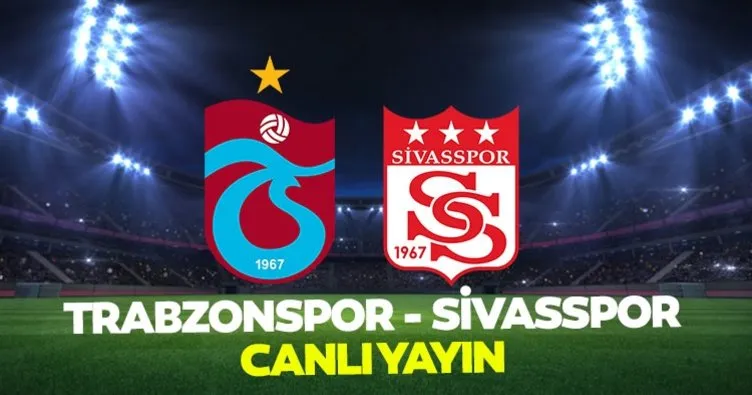Trabzonspor Sivasspor maçı canlı izle! 2022 Süper Kupa finali Trabzonspor Sivasspor maçı canlı yayın izle ekranı