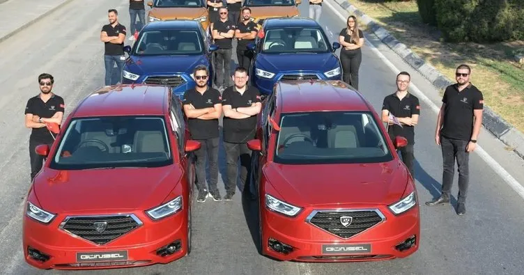 Milli ve yerli otomobil GÜNSEL Başkan Erdoğan’nın katılımıyla KKTC’de tanıtıldı
