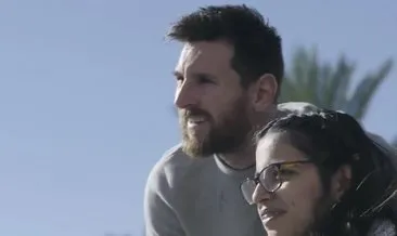 Suriyeli sığınmacıya Messi’den büyük sürpriz