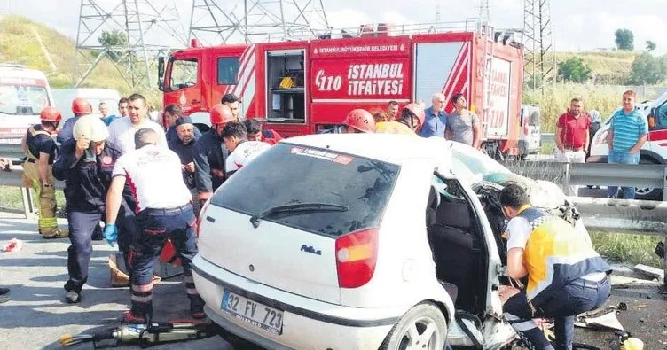 İstanbul’da feci kaza: 3 ölü