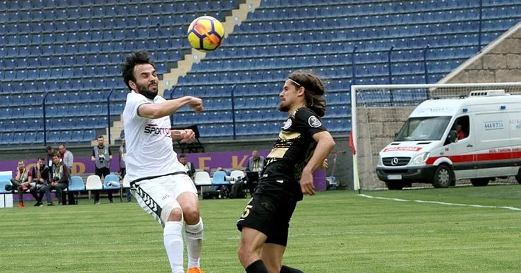 Osmanlıspor - Konyaspor maçından gol sesi çıkmadı