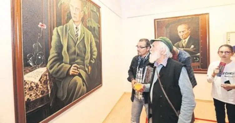Ressam Cenk Sezer SANKO’da sergi açtı