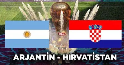 Arjantin-Hırvatistan maçı canlı izle! 2022 FIFA Dünya Kupası yarı final Arjantin Hırvatistan maçı TRT 1 canlı yayın izle linki BURADA