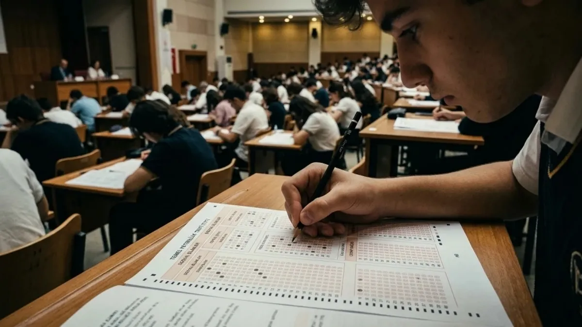 YKS'nin ikinci oturumu Alan Yeterlilik Testleri (AYT) başladı