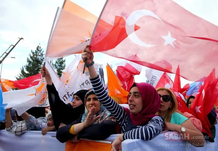 Cumhurbaşkanı Erdoğan'a Diyarbakır'da sevgi seli - 24 hazirana doğru