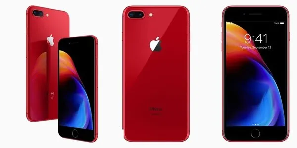 Kırmızı iPhone 8 tanıtıldı!