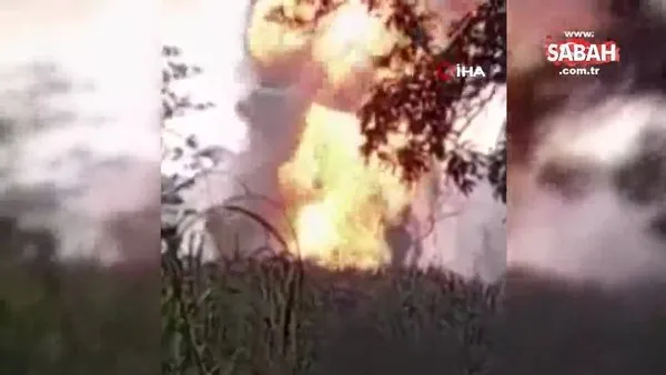 Meksika’da doğal gaz boru hattında patlama: 2 yaralı | Video