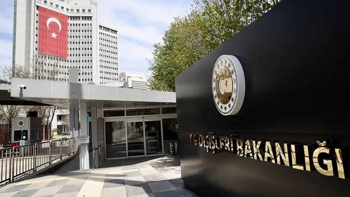 Dışişleri Bakanlığı: ABD'nin Suriye'yle ilgili kararını memnuniyetle karşılıyoruz